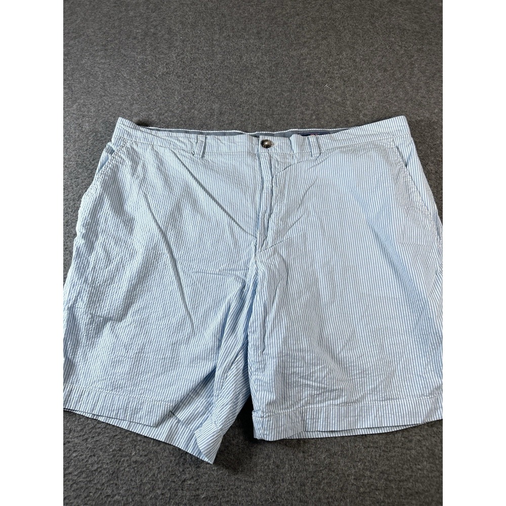 Vineyard Vines Seersucker Club Shorts Mens 44 Blue White Classic Prep Casual